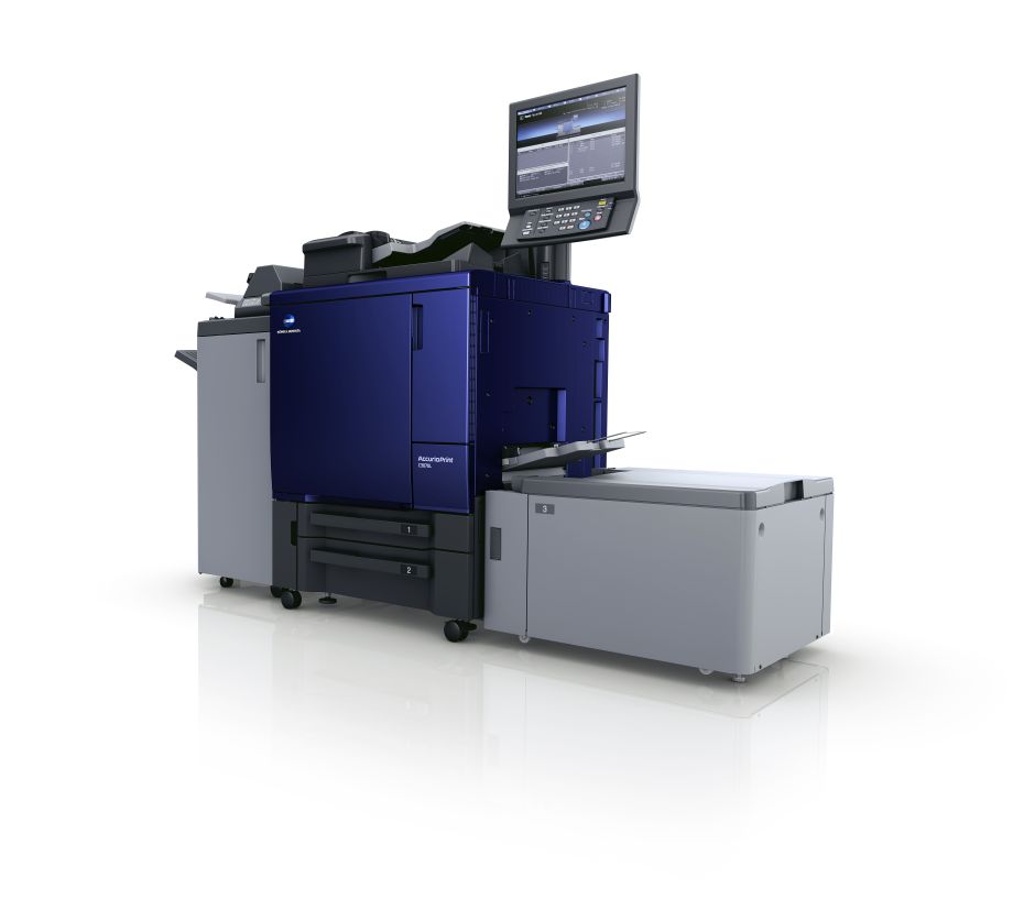 Kolorowy system do druku cyfrowego AccurioPrint C2060L od Konica Minolta
