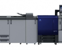 Kolorowy system produkcyjny do druku cyfrowego Accurio Press C3070/C3080/C3080P od Konica Minolta