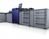 Kolorowy system produkcyjny do druku cyfrowego AccurioPress C6085/C6100 od Konica Minolta