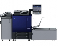Kolorowy system produkcyjny do druku cyfrowego AccurioPrint C3070 i AccurioPrint C3080 od Konica Minolta